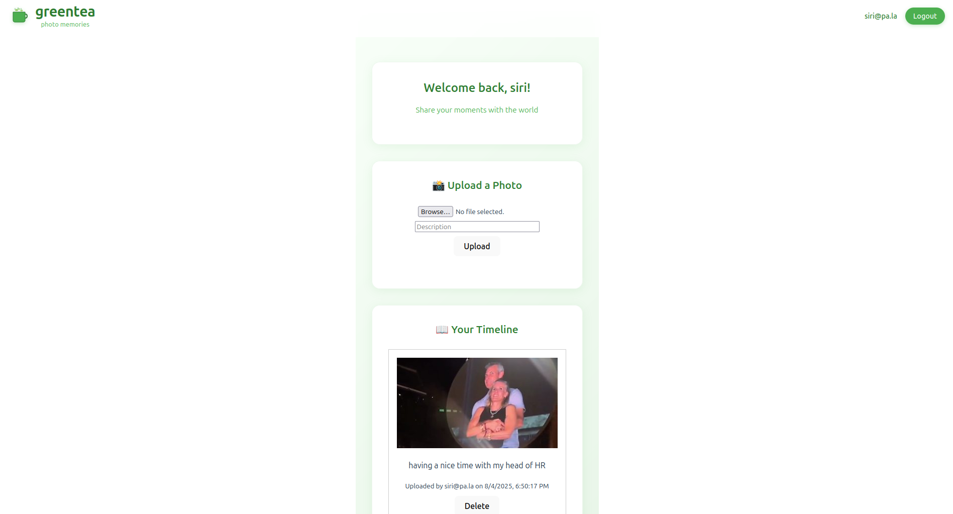 Greentea Web App